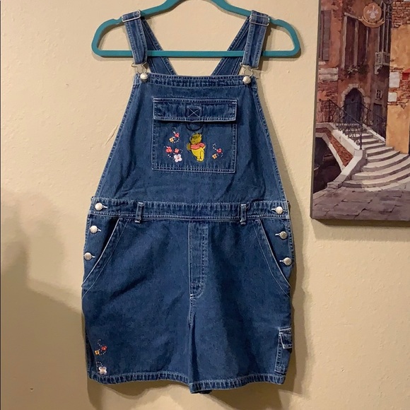vintage winnie the pooh overalls